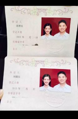 Liu qiangdong-married.jpg